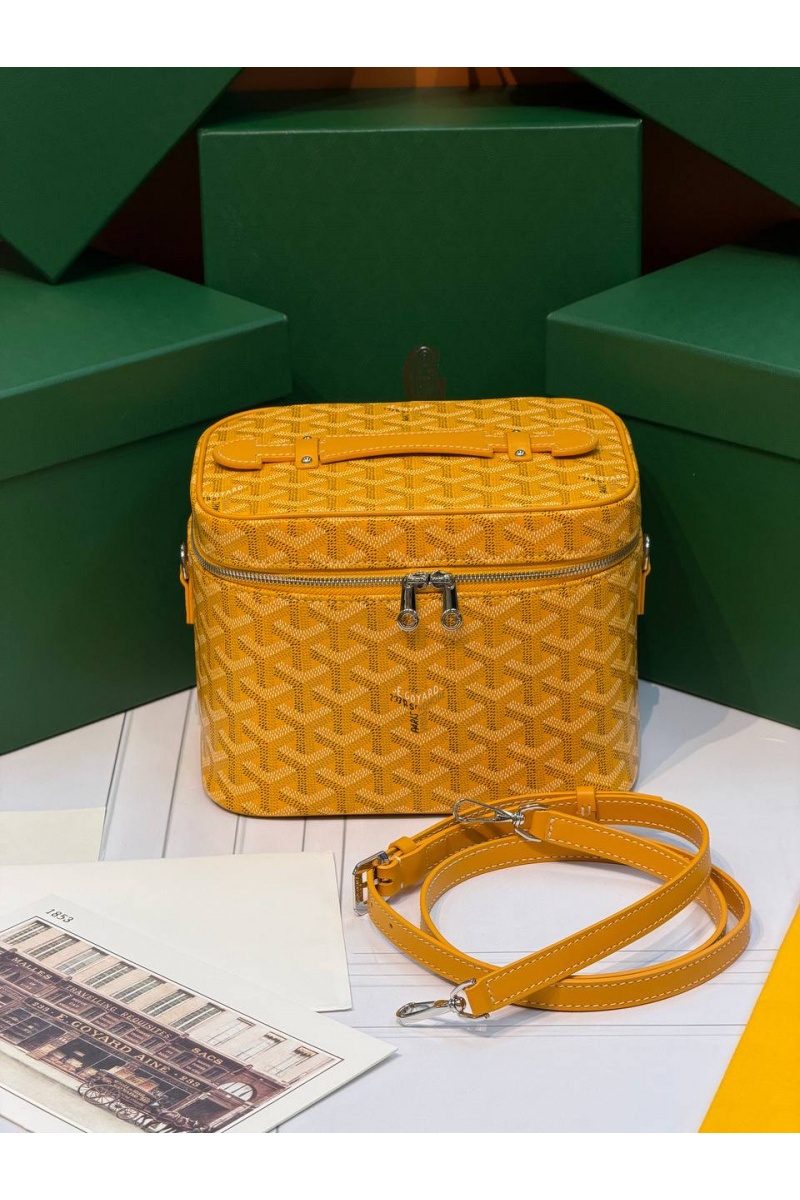 Designer Clothing Кожаная сумка Goyard Muse Vanity Case ​premium 20x16x14 см