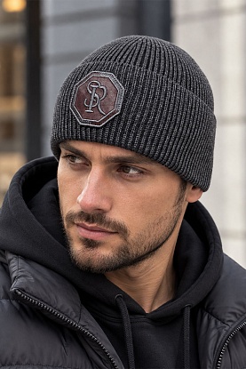 Шапка logo-embroidered - Dark Grey
