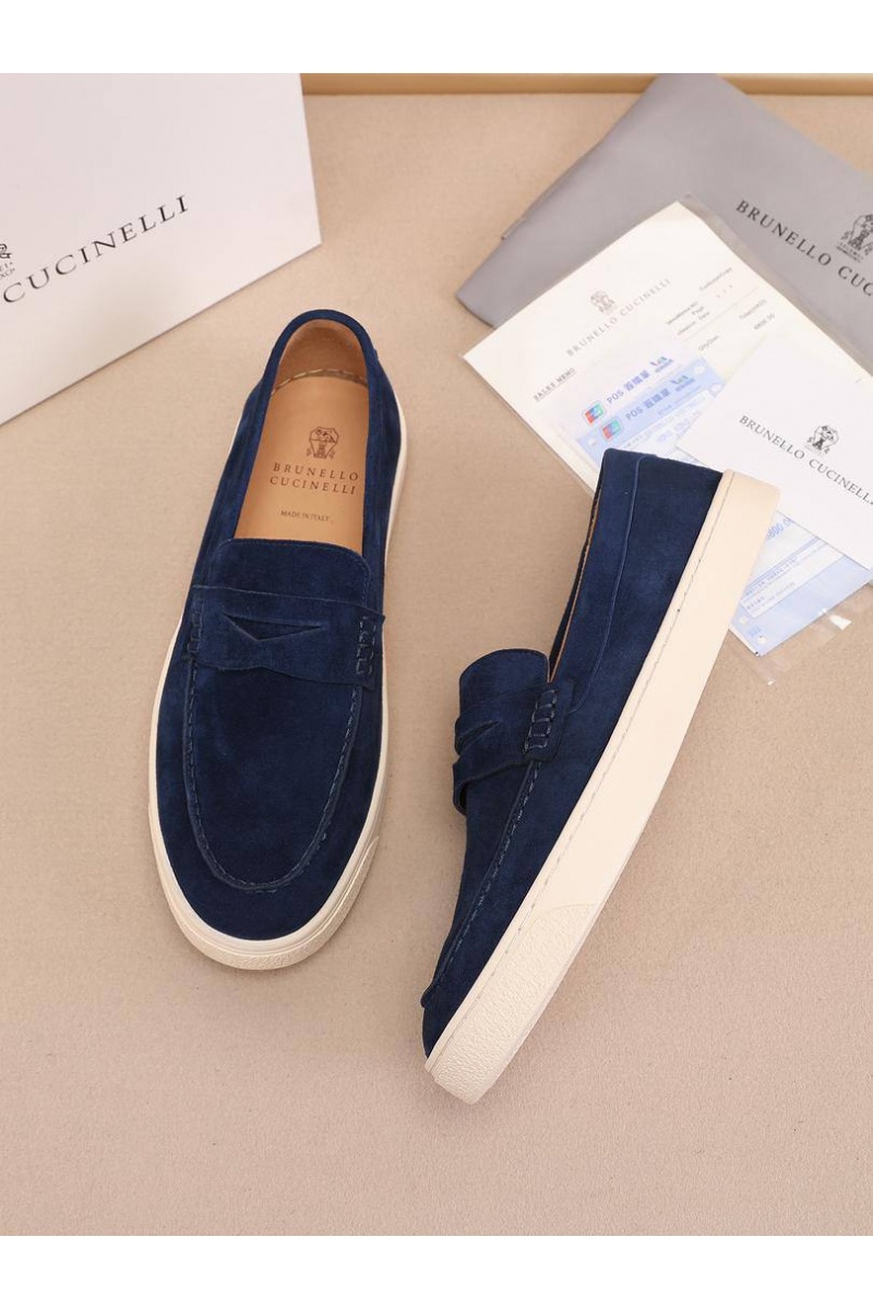 Brunеllо Сuсinеlli Мужские замшевые лоферы