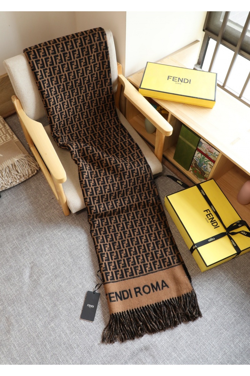 Fendi Шарф Roma premium 140x140 см