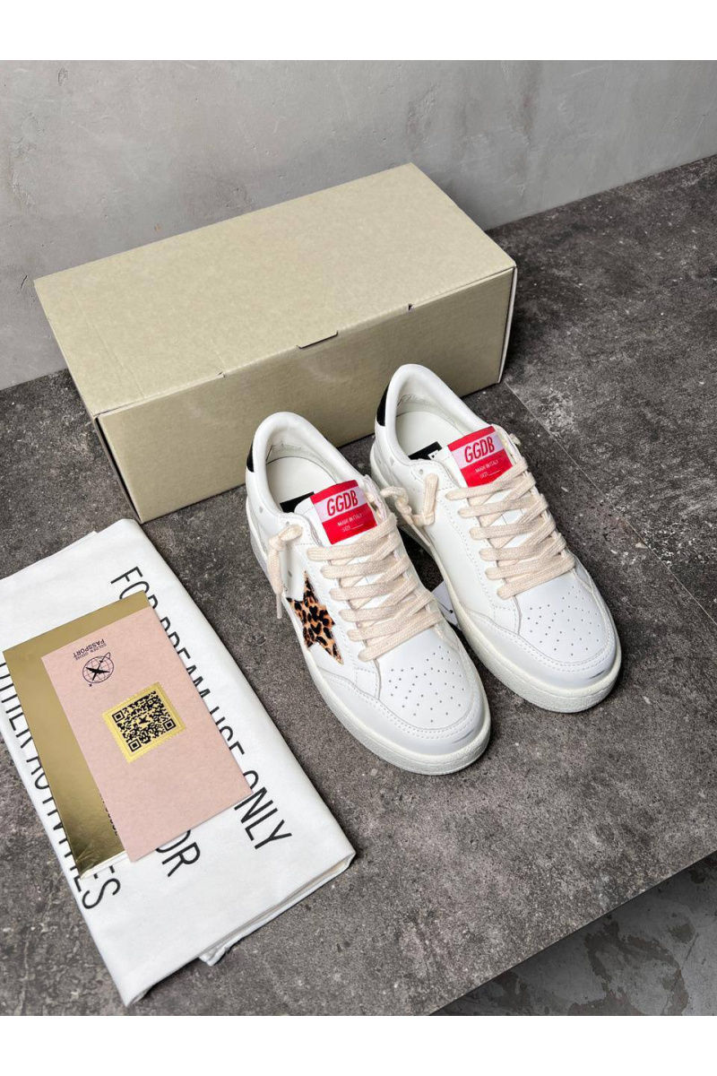Designer Clothing Женские кожаные кроссовки Golden Goose Ball Star premium