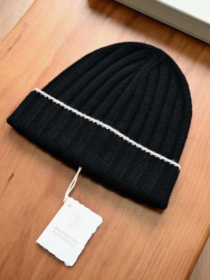 Brunеllо Сuсinеlli Кашемировая шапка Premium - Black