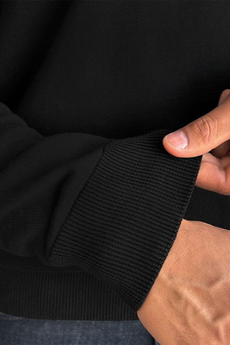 Tommy Hilfiger Кофта чёрного цвета quarter-zip