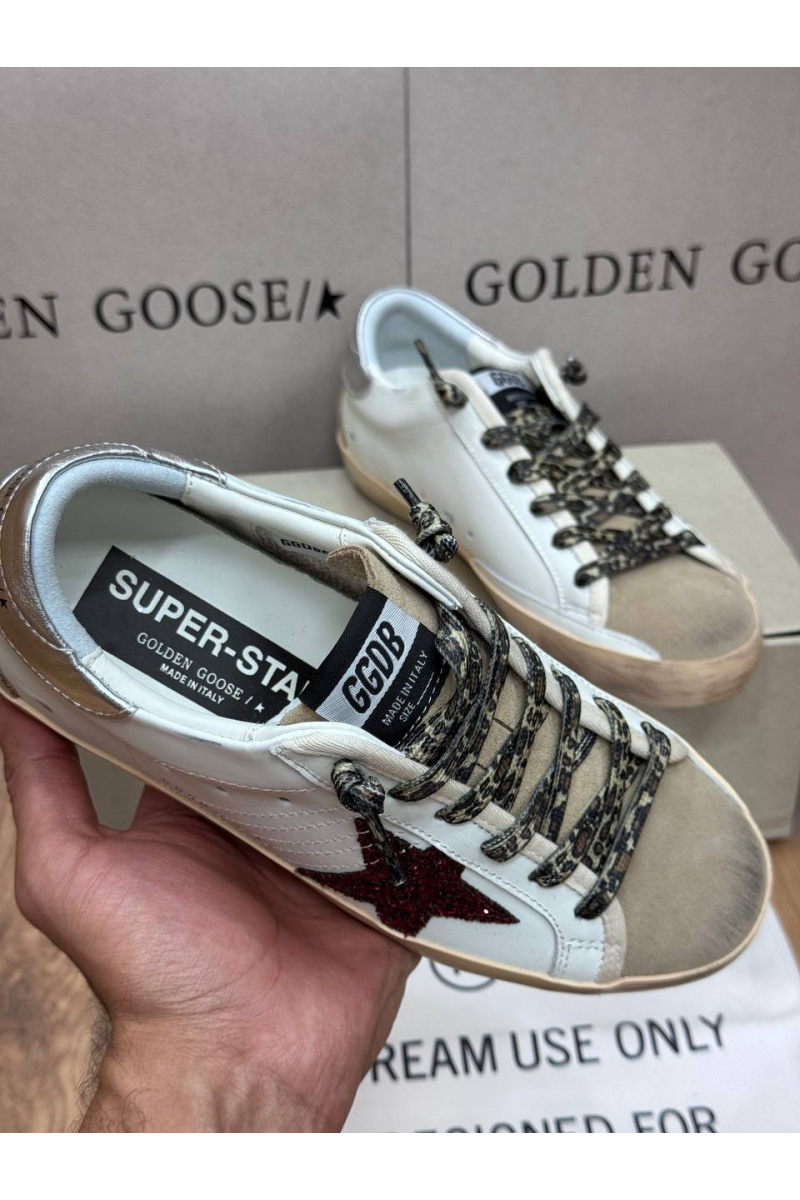 Designer Clothing Женские кожаные кроссовки Golden Goose Ball Star premium