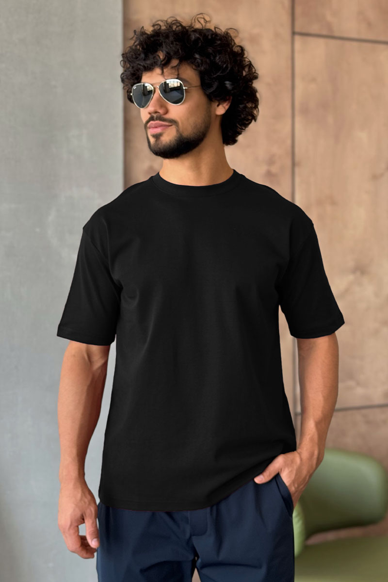 Y-3 Yohji Yamamoto Мужская чёрная футболка