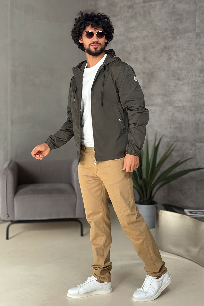 Moncler Куртка цвета хаки Grimpeurs 