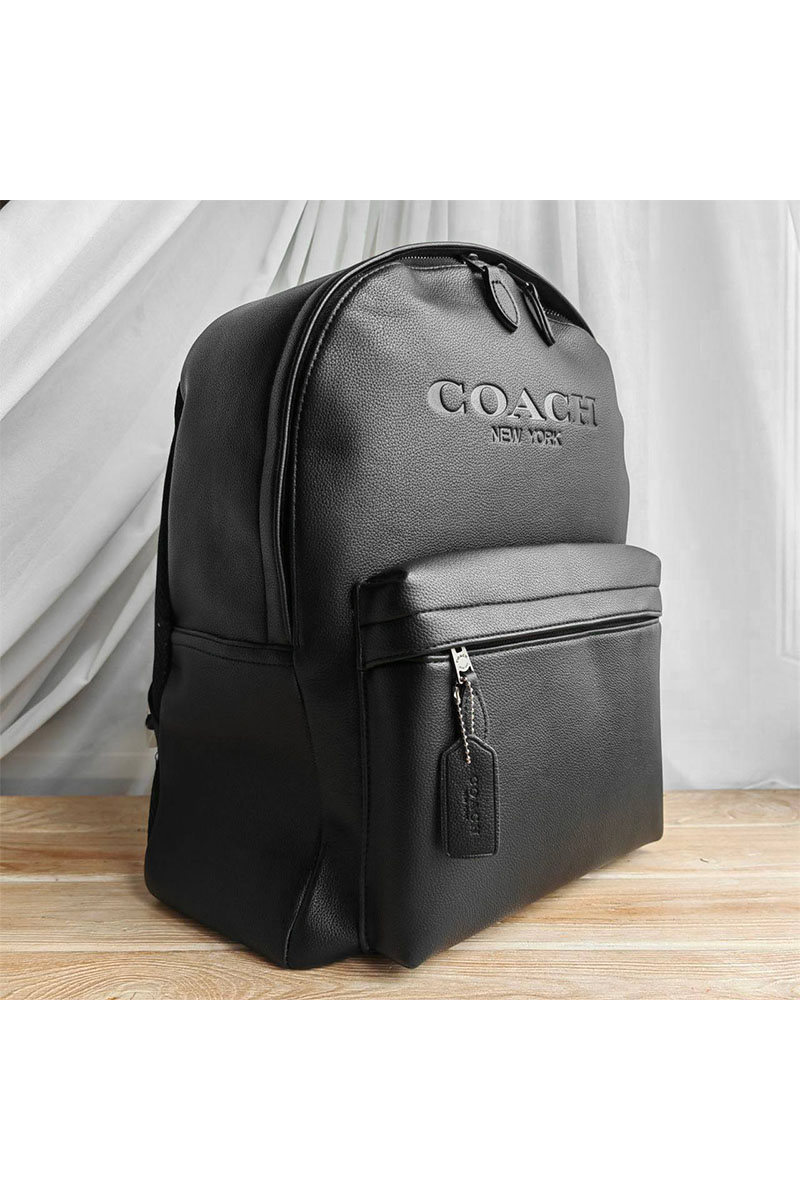 Coach Кожаный рюкзак Coach Charles 40x31 см