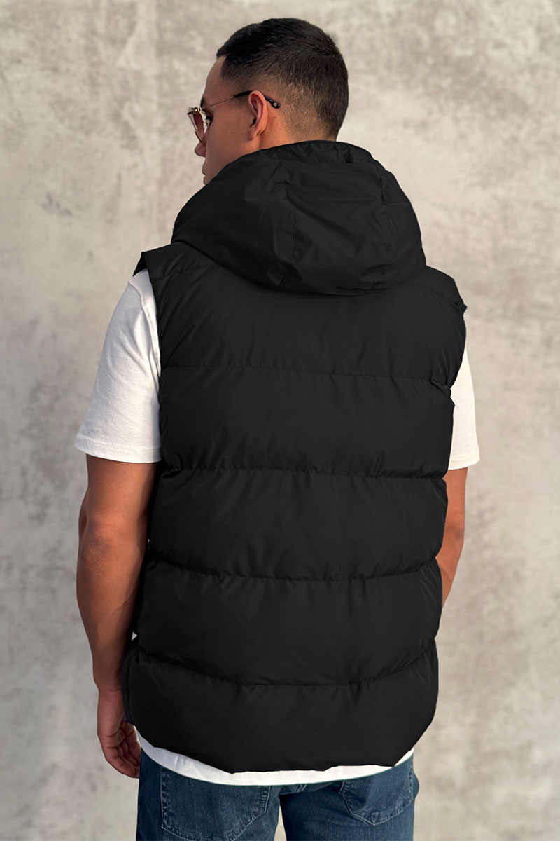 Emporio Armani EA7 Мужской чёрный жилет