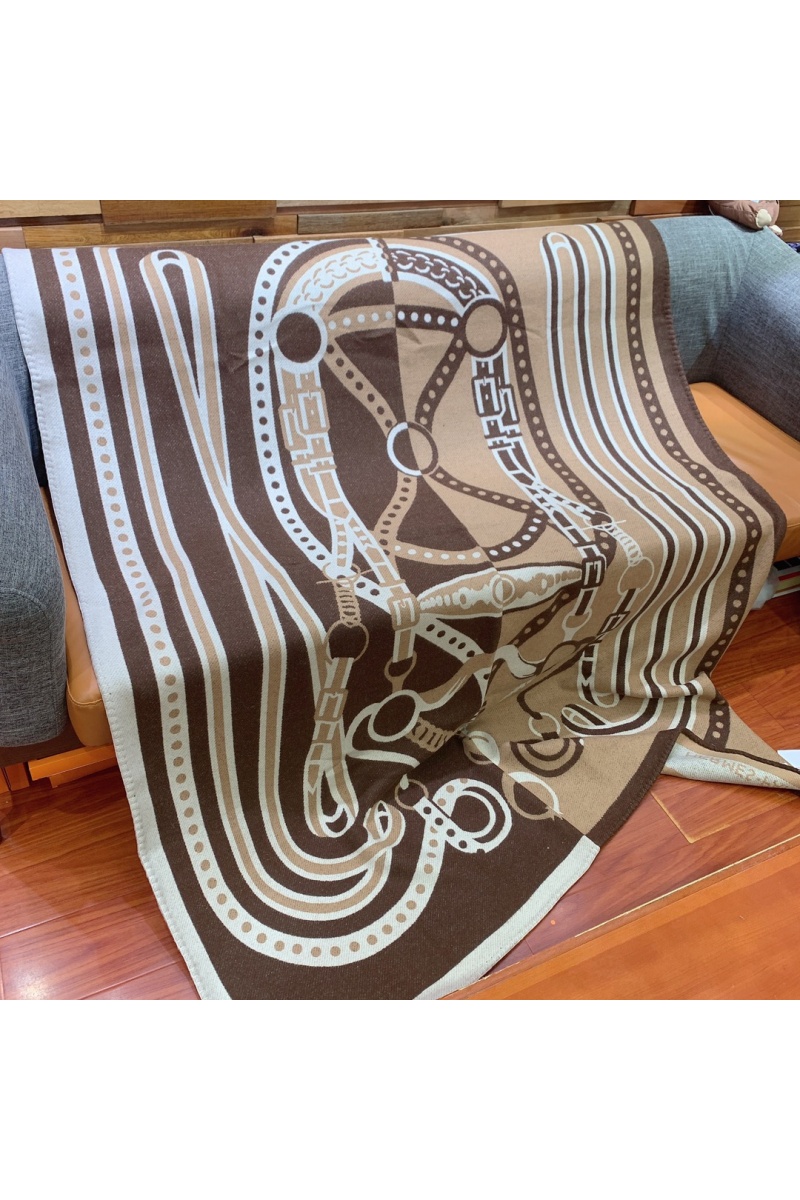Hermes Плед Grand Tralala premium 147x200 см