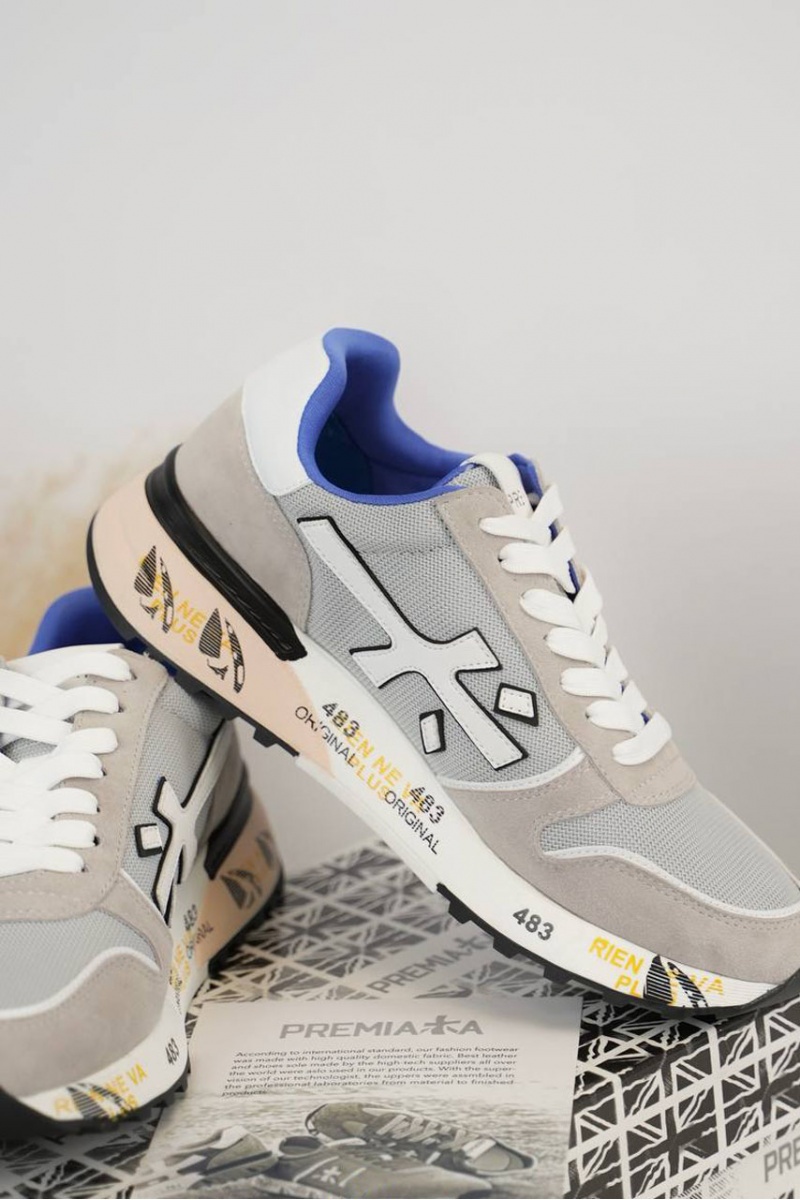 Premiata Комбинированные кроссовки Mick