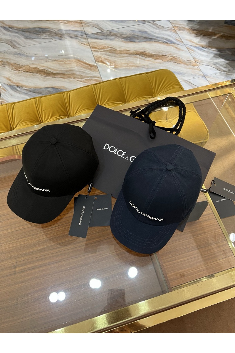 Dоlсе & Gаbbаnа Бейсболка синего цвета logo-embroidered