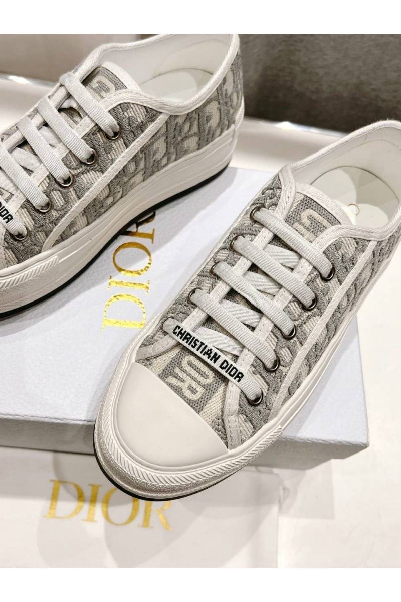 Dior Женские кроссовки Walk'n'Dior Oblique motif