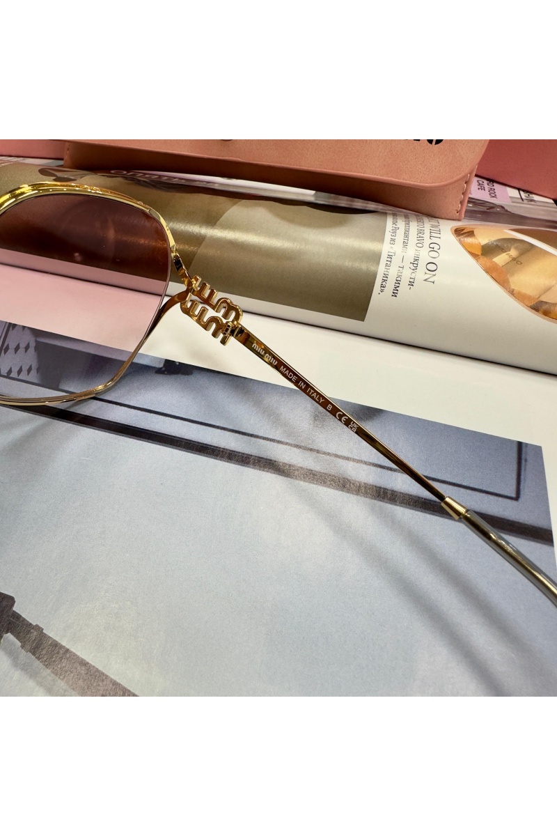 MIU MIU Женские солнцезащитные очки Glimpse