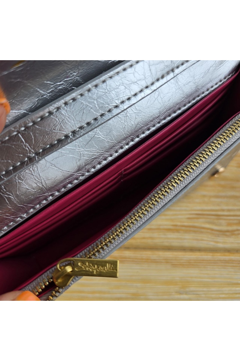 Schiaparelli Кожаная сумка клатч 19x11 см