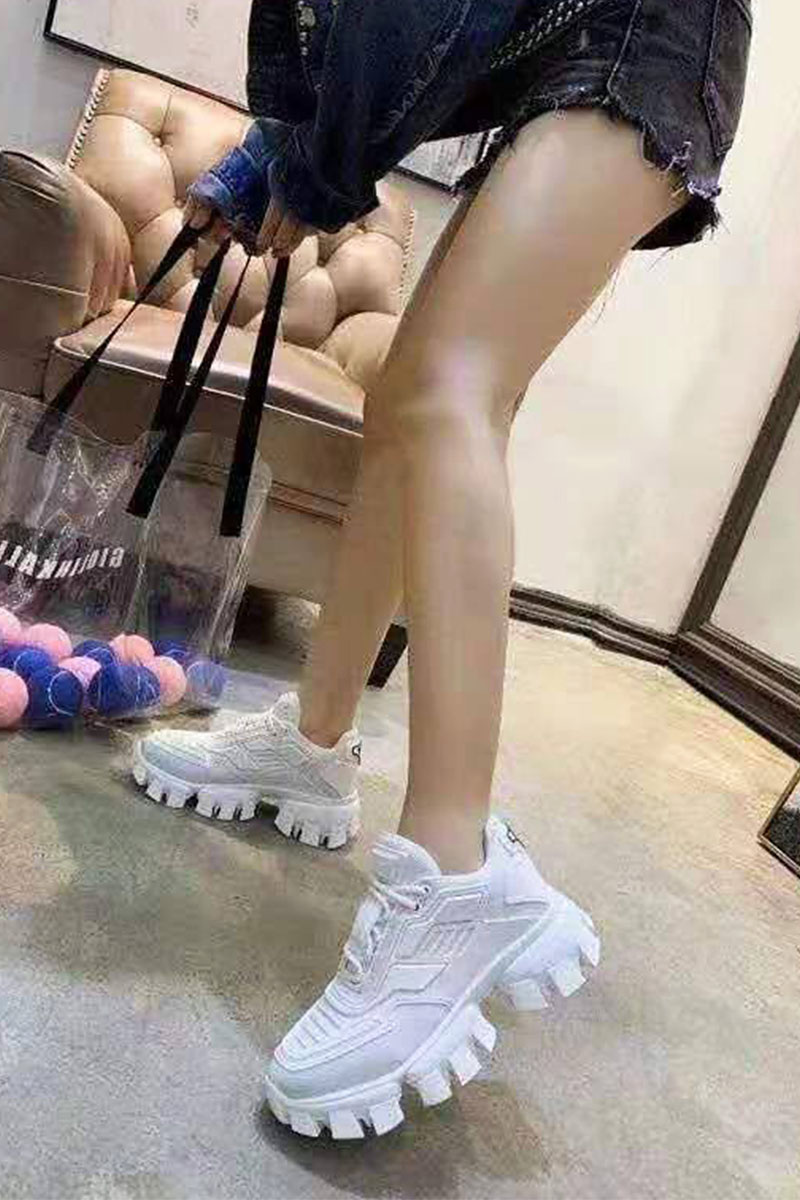 Prada Женские кроссовки Cloudbust Thunder - White