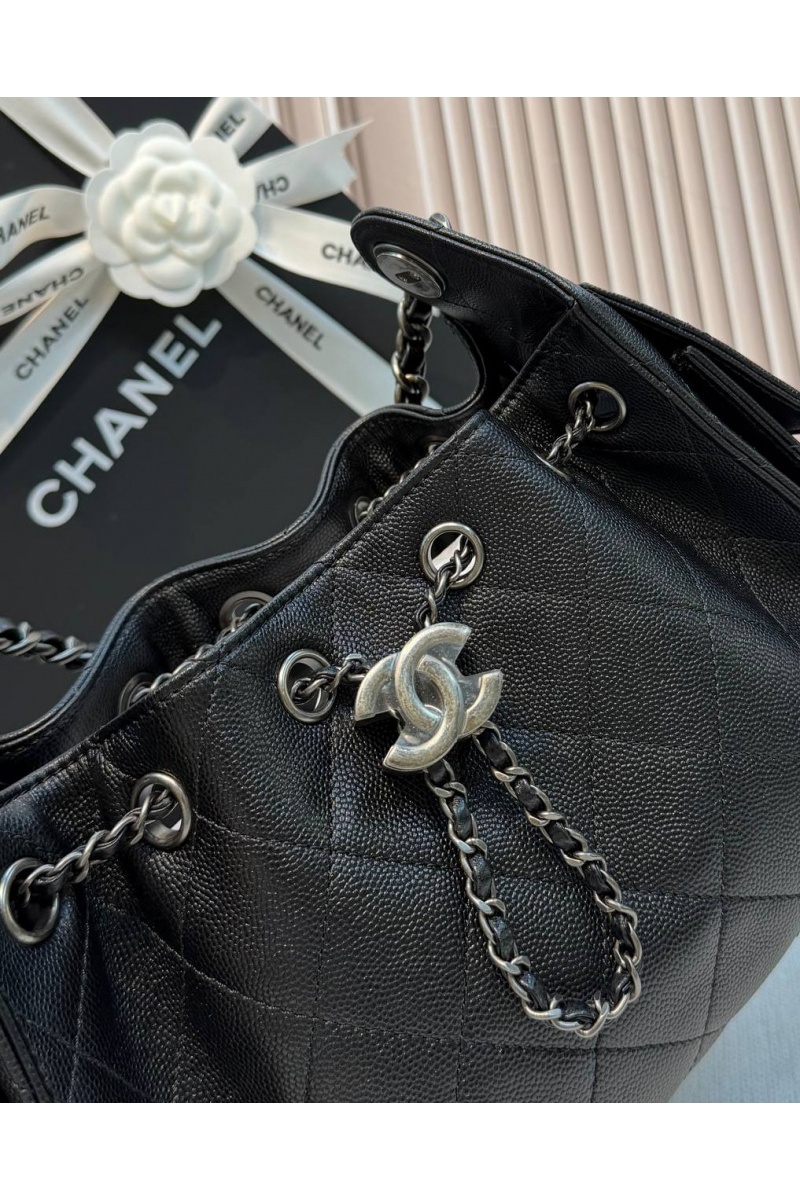 Chаnеl Кожаная сумка 25 Mini premium 20x22x12.5 см