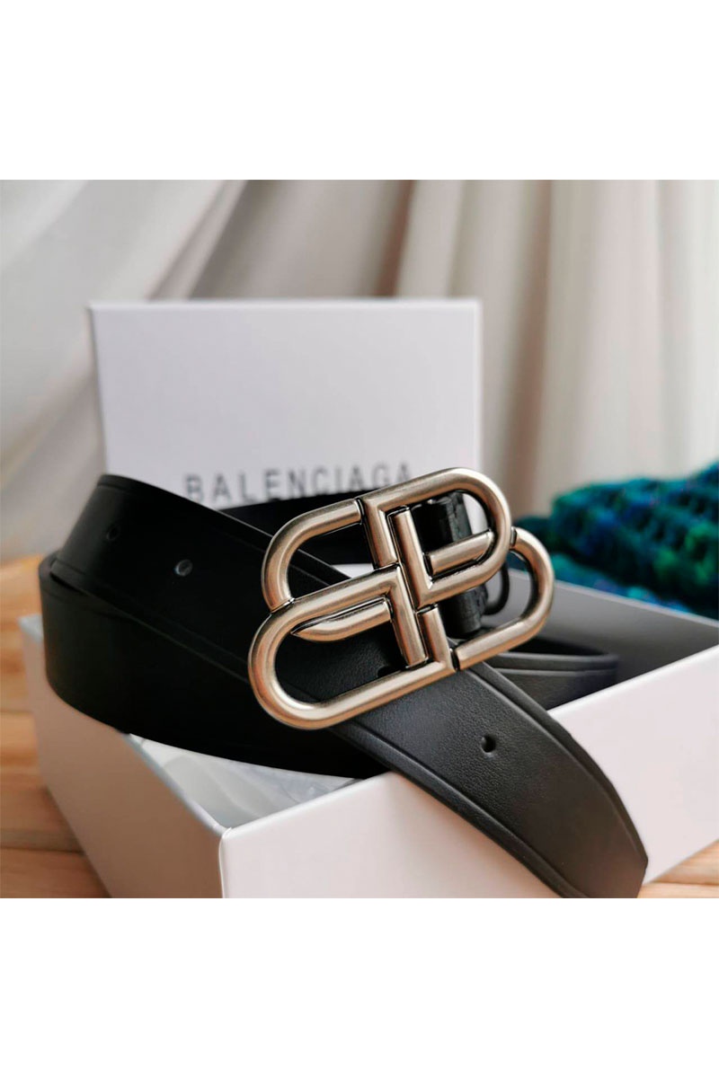 Balenciaga Кожаный ремень (ширина 3 см, длина 90 / 95 см)