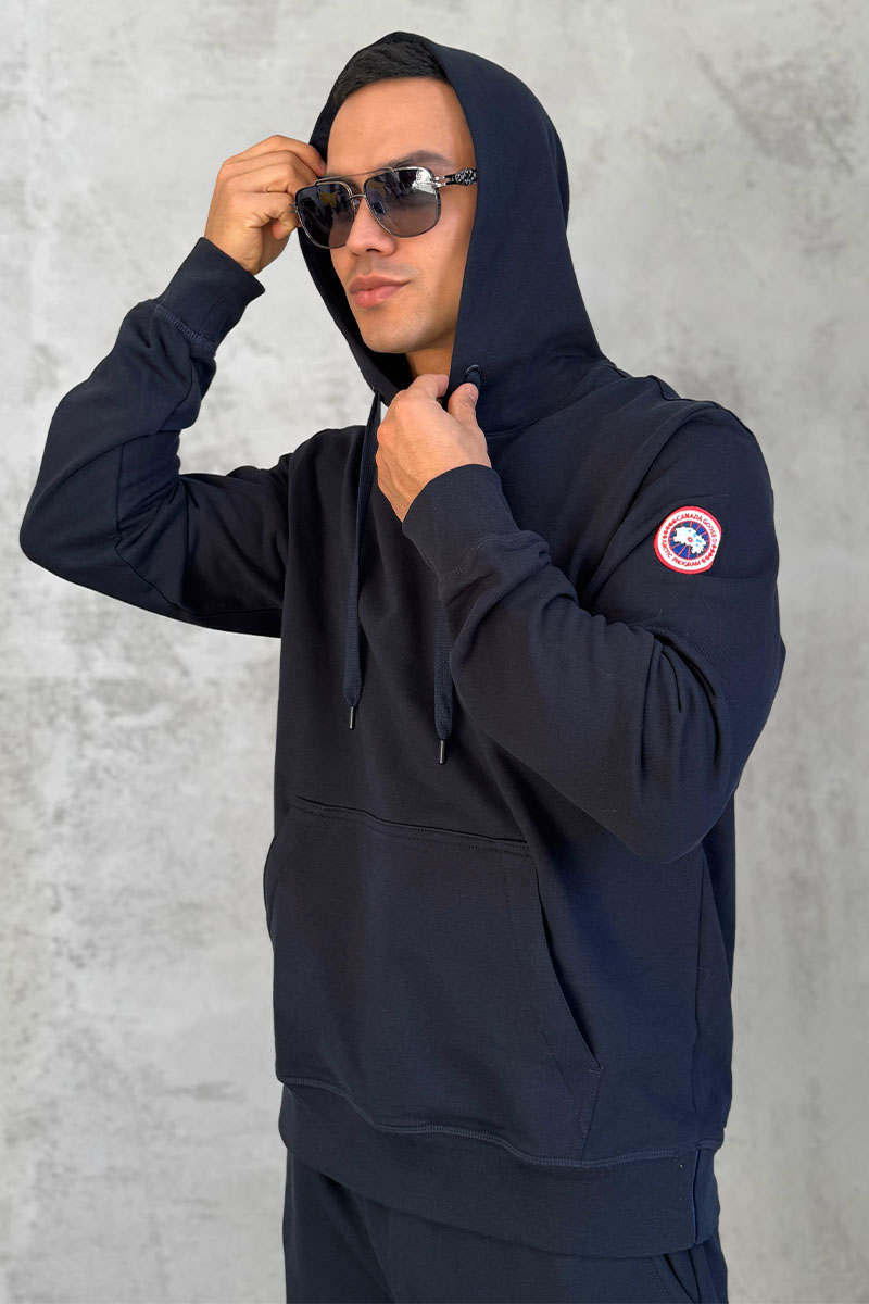Canada Goose Тёмно-синее худи Huron 