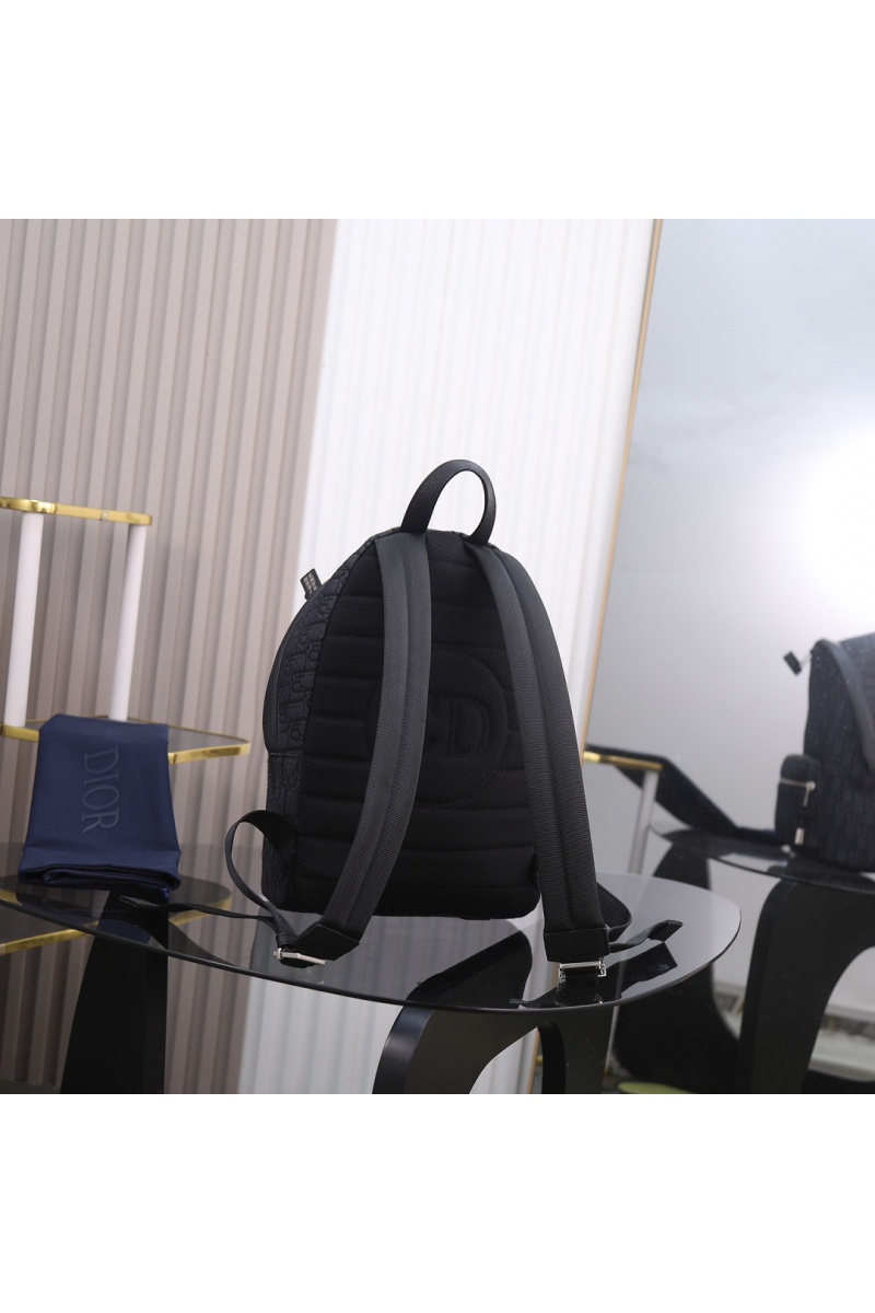 Dior Текстильный рюкзак ObliquePremium 37x26x15 см