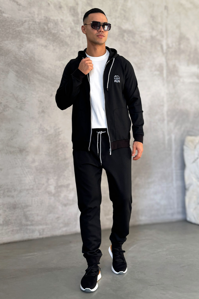 Brunеllо Сuсinеlli Спортивный костюм logo-embroidered - Black