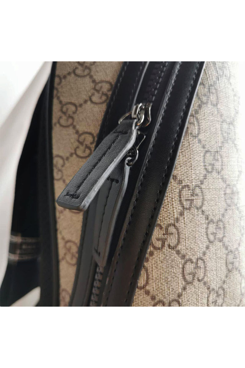 Gucci Кожаный рюкзак GG Supreme 31.5x41x14.5 см