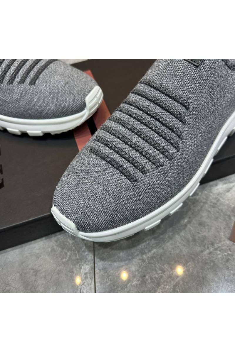 Zegna Мужские текстильные кроссовки