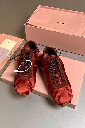 Женские кроссовки Plume Satin premium