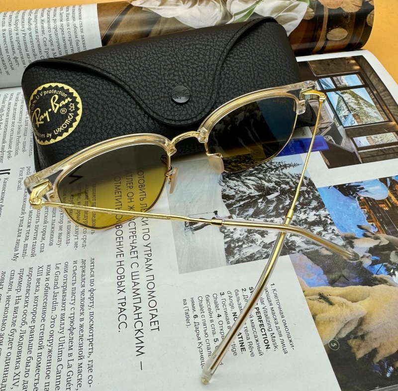 Ray-Ban Солнцезащитные очки New Clubmaster - Yellow