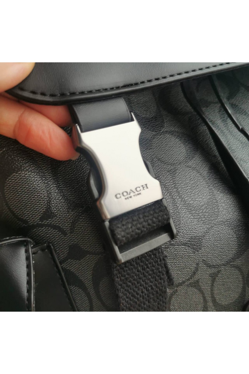 Coach Кожаный рюкзак Rivington 40x30 см