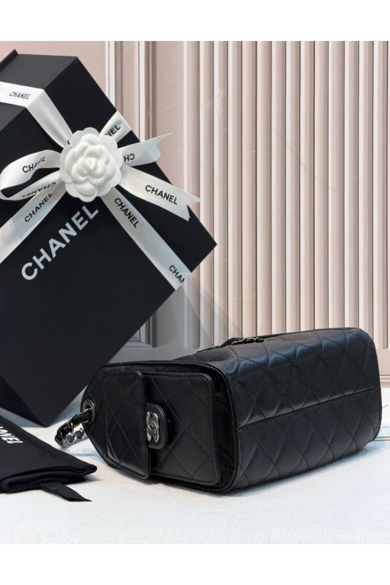 Chаnеl Кожаная сумка 25 Mini premium 20x22x12.5 см