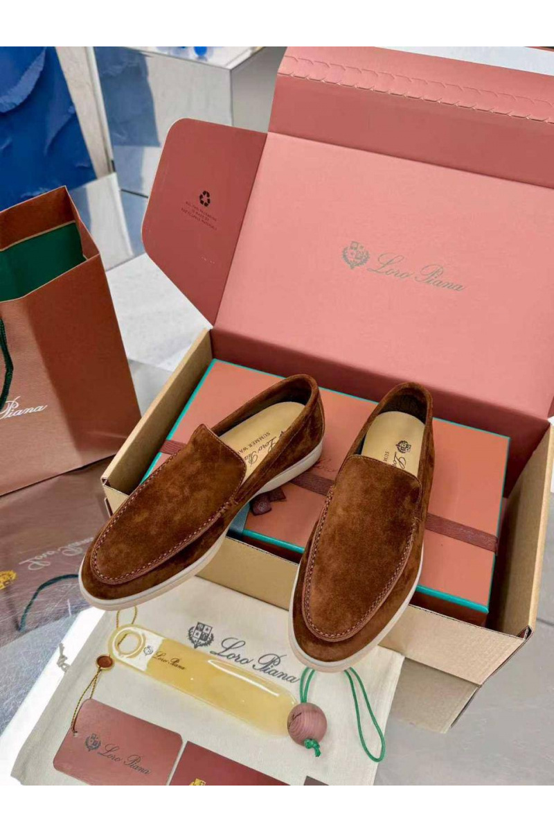 Loro Piana Женские заишевые лоферы Summer Walk premium