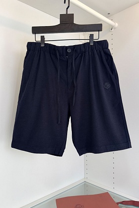 Льняные шорты Premium - Navy