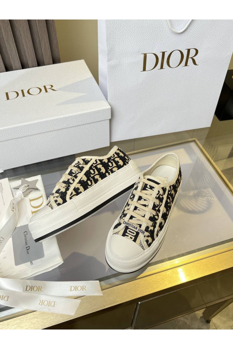 Dior Женские кеды на платформе Walk'n' premium