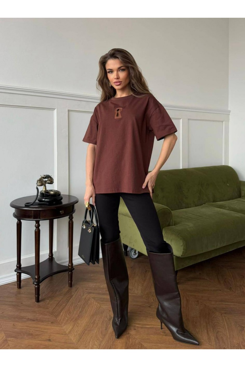 Schiaparelli Женская футболка premium - Brown