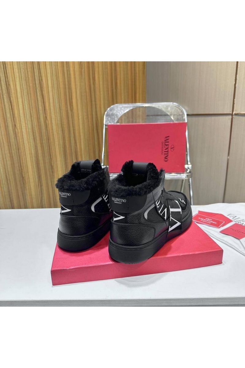 Valentino Кроссовки с мехом VL7N high-top 