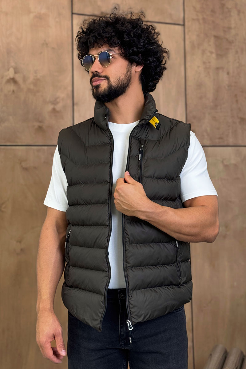 Designer Clothing Жилет цвета хаки Parajumpers