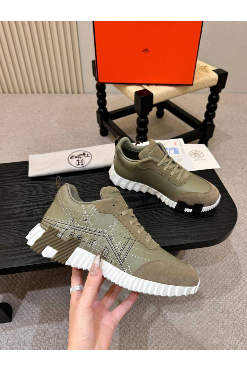 Hermes Мужские кроссовки Bouncing - Beige