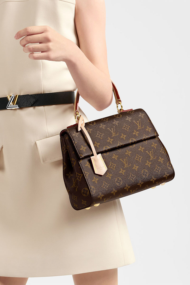 Lоuis Vuittоn Кожаная сумка Cluny BB 28x20x10 см