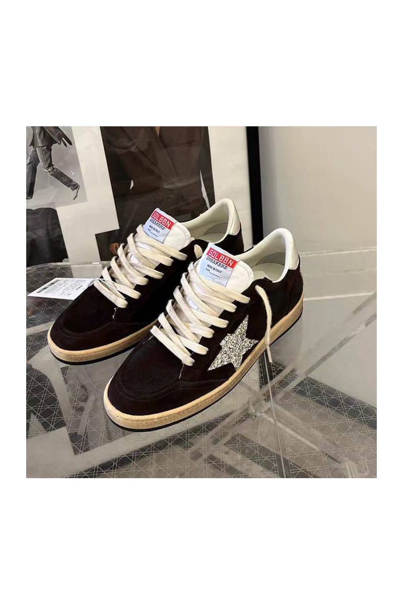 Designer Clothing Женские кожаные кроссовки Golden Goose Ball Star premium