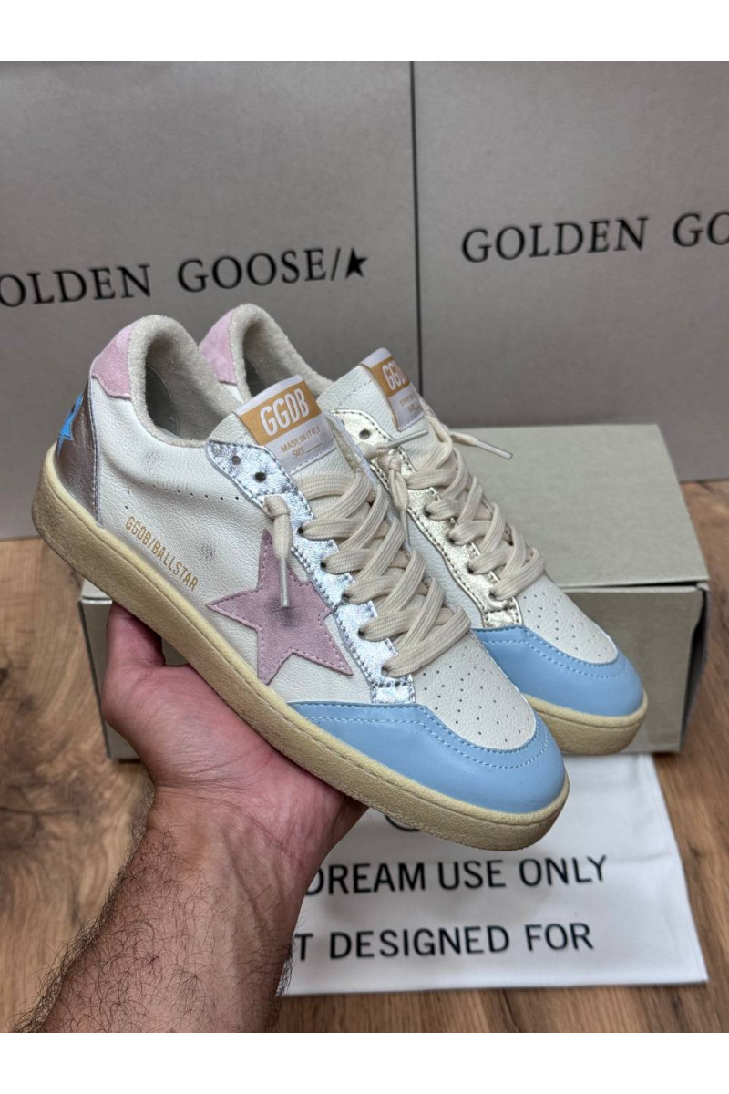 Designer Clothing Женские кожаные кроссовки Golden Goose Ball Star premium
