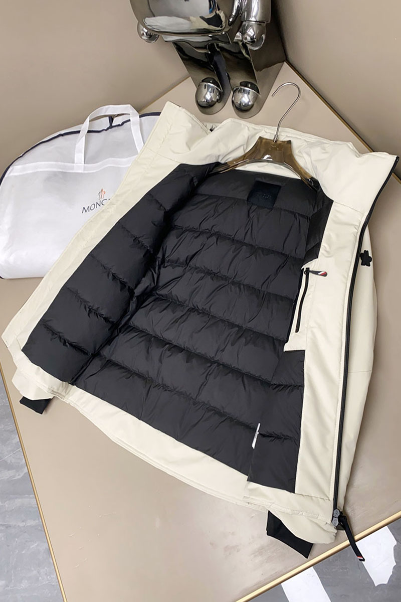 Moncler Пуховик Grenoble Gore-Tex - White Dove