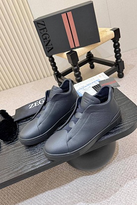 Кроссовки с мехом Triple Stitch high-top