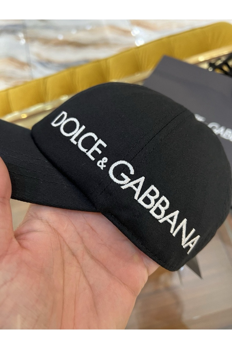 Dоlсе & Gаbbаnа Бейсболка чёрного цвета logo-embroidered