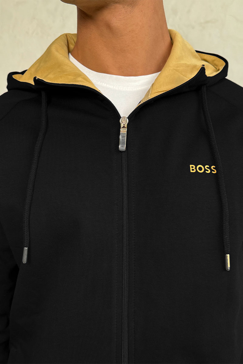 Hugо Воss Мужской чёрный костюм