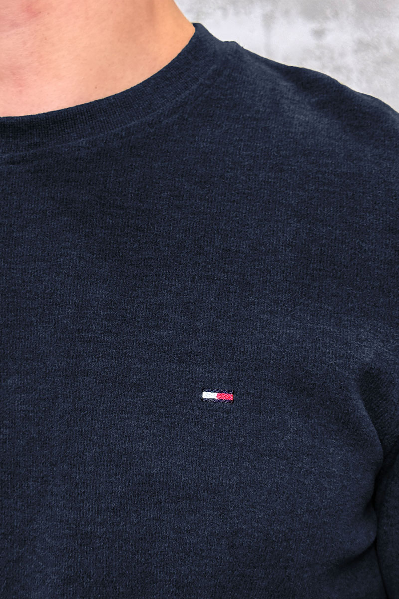 Tommy Hilfiger Мужской свитшот тёмно-синего цвета 