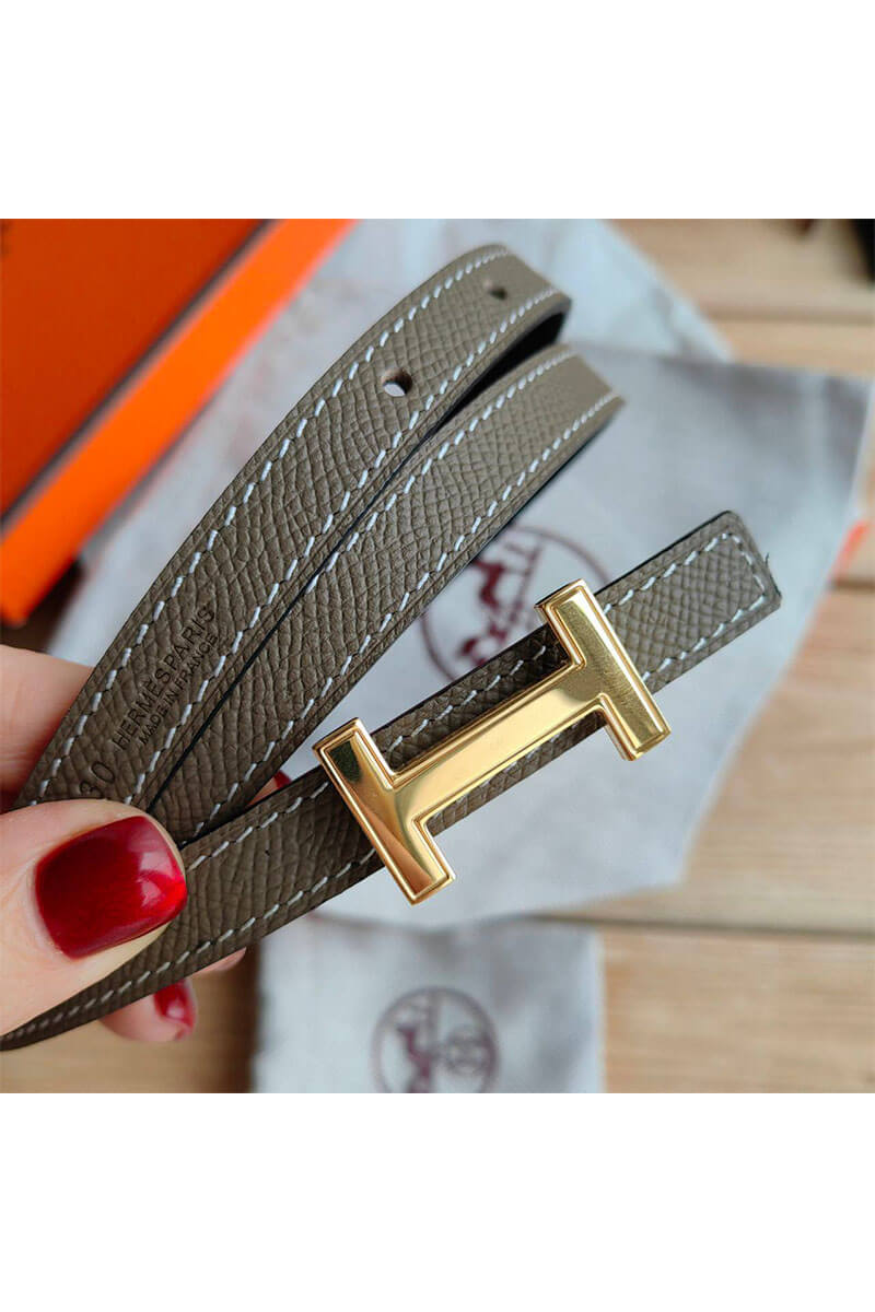Hermes Кожаный ремень Hermes (длина 80 / 85 см)