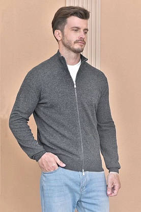 Кашемировый свитер Premium - Dark Grey