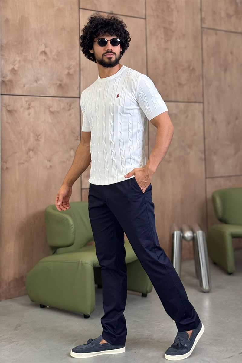 Polo Ralph Lauren Мужские тёмно-синие брюки 