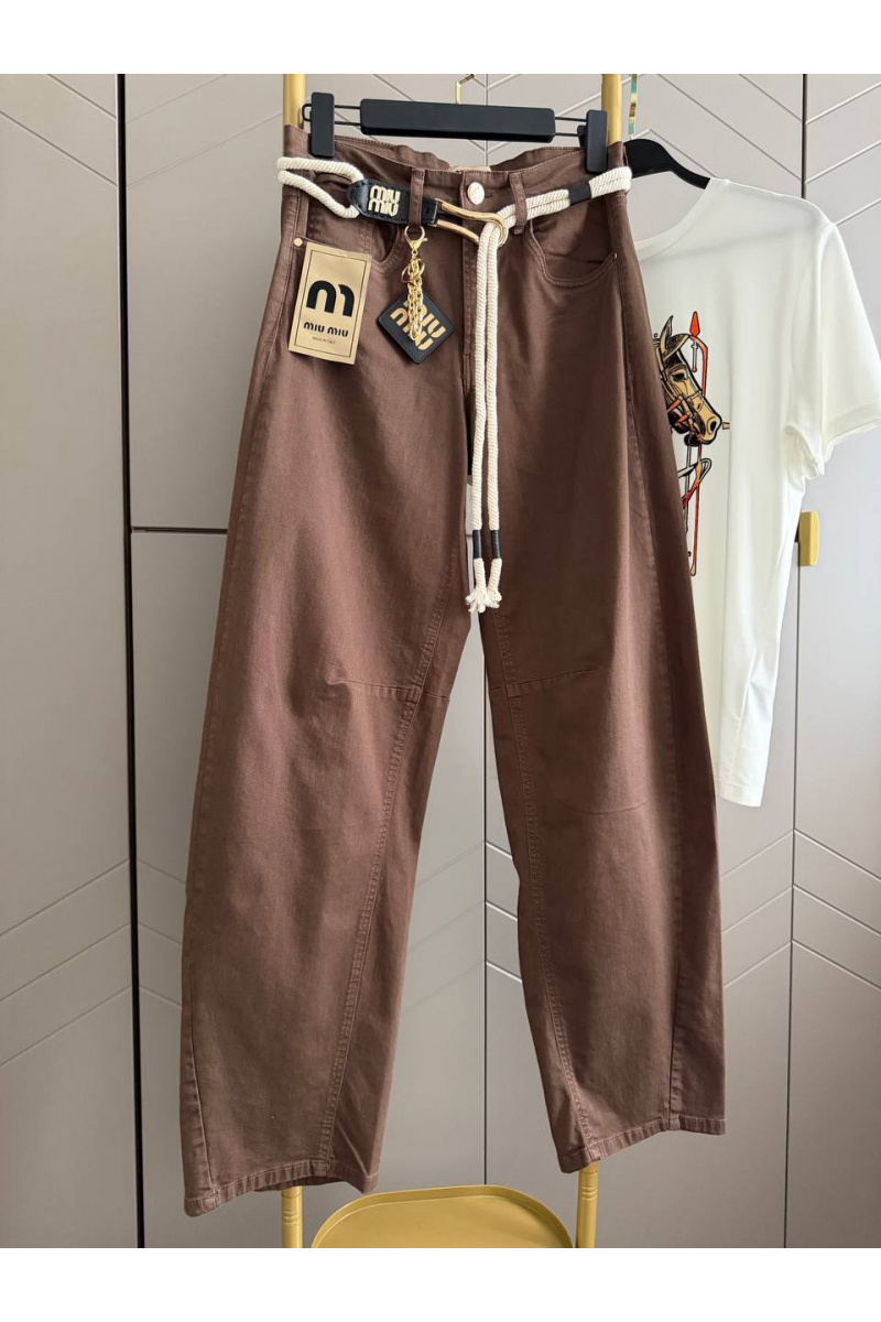 MIU MIU Женские джинсы premium