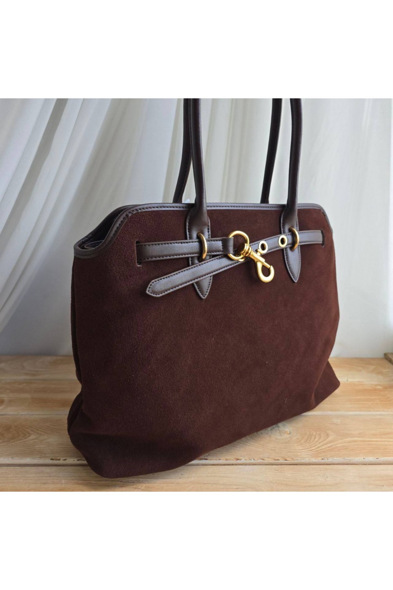 MIU MIU Замшевая сумка 43x29 см